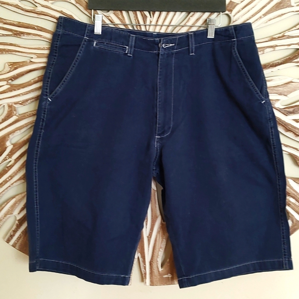 POLO CHINO SHORTS SZ 36 BLUE